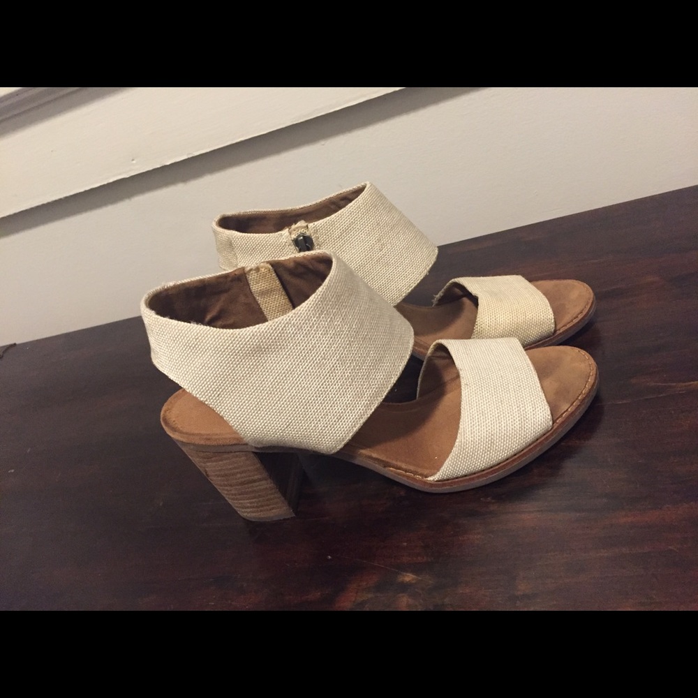 TOMS Majorca cutout Sandals Yard dye